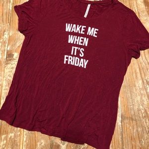Wake me up when it’s Friday!